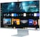 Samsung M8 M80C 32" 4K VA Smart Monitor, 60Hz, 4ms Response, Built-In Speaker, BT5.2, USB-C/HDMI, Tizen OS, Cloud Blue   LS32CM80BUMXUE