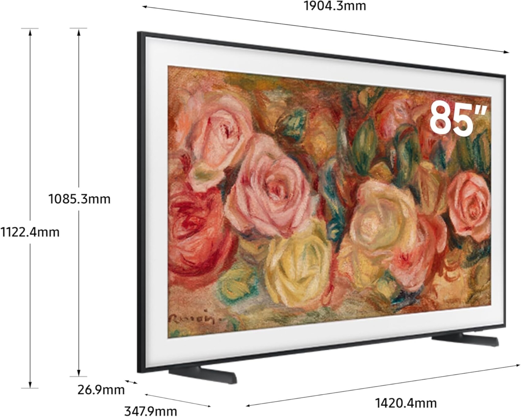 Samsung the frame 85v tv