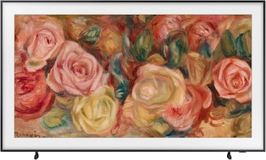 Samsung 85 Inch 4K QLED HDR The Frame, Lifestyle Model, Matte Display, Modern Frame Design, Customizable Frame, Art Mode, Black, QA85LS03DAUXZN - 1 Year Warranty (2024 Model - UAE Version)