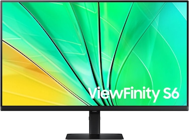 SAMSUNG ViewFinity S6 S60D 27" QHD Monitor &ndash; IPS Display, 100Hz, 5ms, Eye Saver Mode, Flicker-Free, Flat Screen &ndash; Black   LS27D606EAMXUE