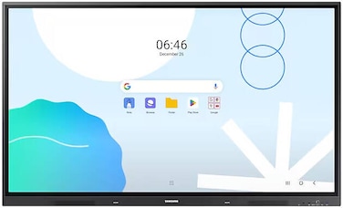 SAMSUNG WAD Series 86" 4K UHD Interactive Display &ndash; Android OS, ADS Touch Panel, 8ms Response Time, 64GB Storage, Wi-Fi &amp; Bluetooth, Android 11 &ndash; Space Gray   Model: LH85WADWLGCXUE