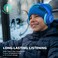 iClever Kids Wireless Headphones with LED Lights, BTH18 Safe Volume 74/85/94dBA, 43H Playtime, Stereo Sound, Type-C, AUX Cable, Bluetooth5.3 Over Ear Kids bluetooth Headphones for Tablet/Travel

