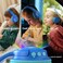 iClever Kids Wireless Headphones with LED Lights, BTH18 Safe Volume 74/85/94dBA, 43H Playtime, Stereo Sound, Type-C, AUX Cable, Bluetooth5.3 Over Ear Kids bluetooth Headphones for Tablet/Travel
