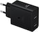 Samsung 50W PD Power Adapter, 5A USB-C to USB-C Cable, Super Fast Charging 2.0, Universal Compatibility, Adaptive Power Distribution, Eco-friendly Design, Black
