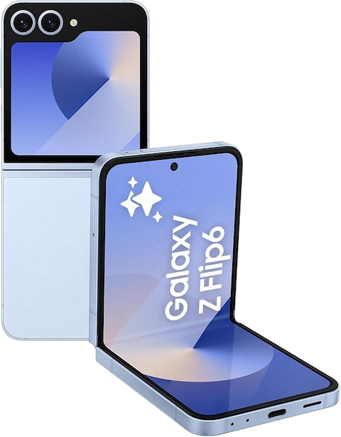 Samsung Galaxy Z Flip6 12GB RAM 512GB 5G Blue- International Version
