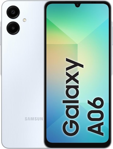 Samsung Galaxy A06 Dual Sim, 4GB RAM, 64GB, 4G LTE, Light Blue- International Version