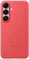 Samsung Galaxy S25 Genuine Silicone Phone Case, Red