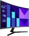 SAMSUNG Essential S3 Curved Monitor, 32&quot; VA Display, FHD Resolution, 100Hz Resolution, 4ms (GtG) Response Time, Eye Saver Mode, Flicker Free, 16.7m Color Support, Black   LS32D392GAMXUE