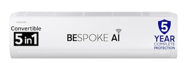 Samsung 1.5 Ton Inverter Split AC 5-in-1 Convertible Cooling, Fast Cooling, Digital Inverter, AR50F18 Series