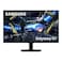 Samsung Odyssey G7 G70D Gaming Monitor, 27&Prime; IPS Display, 4K UHD Resolution, 144Hz Refresh Rate, 1ms Response Time, Black