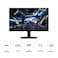 شاشة ألعاب ذكية سامسونج أوديسي G7 (G70D) مقاس 27 بوصة بدقة 4K UHD IPS ومعدل تحديث 144 هرتز وزمن استجابة 1 مللي ثانية (GtG)، تدعم تقنية AMD FreeSync Premium، وتتميز بألوان زاهية، وحامل قابل للتعديل