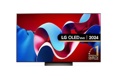 LG OLED77C46LA 77-Inch OLED evo C4 4K Smart TV with AI ThinQ, Magic Remote, Dolby Vision, webOS 24, 2024 Model