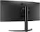 LG 34WR55QK-B Curved Monitor, 34" VA Display, WQHD Resolution, 100Hz Refresh Rate, 5ms (GtG @ Faster) Response Time, 16.7m Color Display,, USB Type-C with 65W Power Delivery, Black   34WR55QK-B.AMA