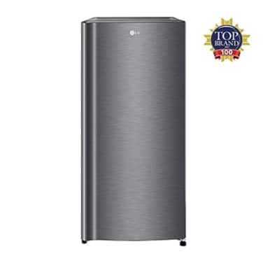LG Single Door Refrigerator Silver Color With Small Freezer Inverter Compressor GNY201SL