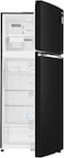 LG Top Mount Refrigerator, Multi-Shelf Design, Fresh Zone Storage, Matte Black Finish, Linear Cooling, Multi Air Flow, Hygiene Fresh, Door Cooling