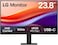 LG 24" Full HD Curved Monitor with USB-C, 100Hz Refresh Rate, and HDR10 &ndash; Model 24U421A