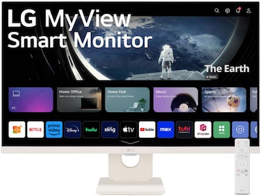 LG 27" Full HD IPS Smart Monitor with webOS, 100Hz Refresh Rate, and Bluetooth &ndash; Model 27U511SA