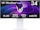 LG 34GX90SA-W UltraGear GX9s 34" Curved OLED Gaming Monitor &ndash; WQHD (3440x1440), 800R, 240Hz, 0.03ms, FreeSync Premium, VESA AdaptiveSync, HDR10, DCI-P3 98.5% Color, White
