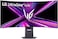 LG 45GX950A-B 45-inch Ultragear 5K2K WUHD (5120 x 2160) OLED Curved Gaming Monitor, Dual-Mode, 165Hz, 0.03ms, NVIDIA G-Sync, AMD FreeSync Premium Pro, HDR True Black 400, USB Type-C 90W, DP2.1, Black