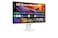 LG 32U850SA-W Smart Monitor, 32" IPS Display, 4K UHD Resolution, 60Hz Refresh Rate, 5ms (GtG) Response Time, Built-in Camera, HDR10, Flicker Safe, Auto Brightness, webOS, White   32U850SA-W.AMA