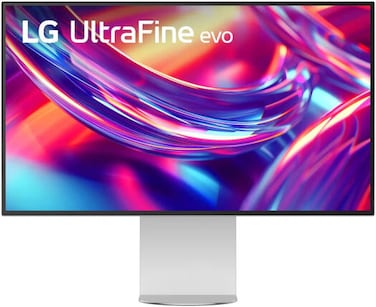 LG UltraFine 32U990A Monitor, 32" IPS Black Display, 6K Resolution, 60Hz Refresh Rate, 5ms (GtG @ Faster) Response Time, Thunderbolt 5 Port, DisplayHDR 600, HDR10, White   32U990A