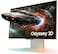 Samsung 27 Inch Odyssey 3D 4K G9 165Hz 1ms Gaming Monitor, Odyssey 3D Hub (AI 3D Video Coversion), Glass Free 3D, Spatial Audio, Edge Lighting, AMD Free Sync Premium, Silver - LS27FG900XMXUE
