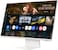 SAMSUNG M8 M80F 4K Samsung Vision AI Smart Monitor, 32" VA Display, 4K Resolution, 60Hz Refresh Rate, 4ms (GTG) Response Time, Tizen OS, Adaptive Picture, Game Bar 2.0, White   LS32FM801UMXUE

