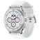Samsung Galaxy Watch8 Classic 46mm AI Smartwatch, Bluetooth, White - Latin American Version (SM-L500NZWALTA)