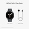 Samsung Galaxy Watch8 44mm Smartwatch, Bluetooth, Graphite - Indian Version (SM-L330NZSAINS)