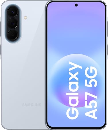 Samsung Galaxy A57 Dual Sim, 12GB RAM, 256GB, 5G, Awesome Icyblue- International Version