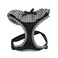 PUPPIA VIVIEN HARNESS A BLACK L Neck 13.5" Chest 20-29