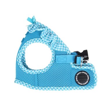PUPPIA VIVIEN HARNESS B SKY BLUE L Neck 11.41" Chest 16.92