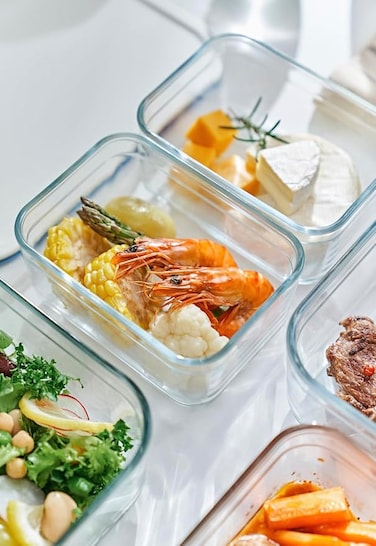 Perfect Seal Tapered Rectangular glass _750ml