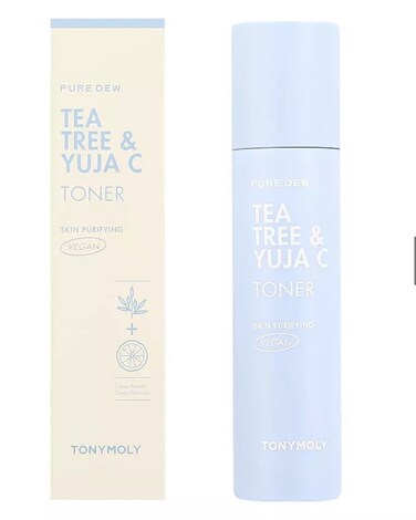 TONY MOLY PURE DEW TEA TREE &amp; YUJA C TONER 150ML