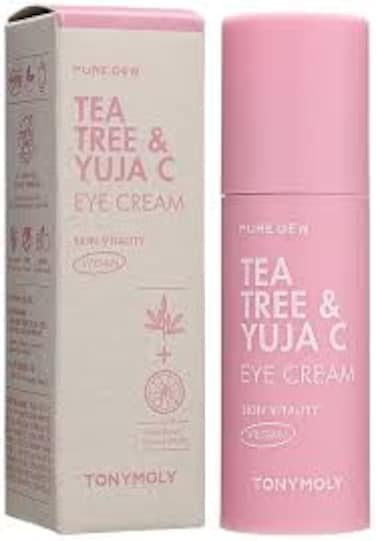 TONY MOLY PURE DEW TEA TREE &amp; YUJA C EYE CREAM 30ML