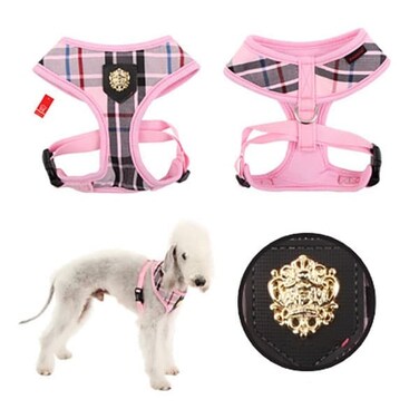 PUPPIA JUNIOR HARNESS A PINK L Neck 14.5' Chest 20-29