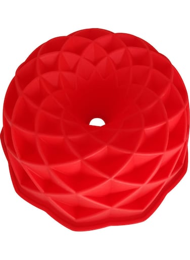 Silicone Mold For Big Cake Baking Tools, Red Silicone Baking Mould