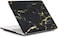 Hard Shell Case &amp; UK Layout English Keypad Cover Compatible for MacBook New Pro 13" with Touch Bar and Touch ID, Model A1706/A1708/A2159/A1989, Release in 2016/2017/2018, Black Gold Marble