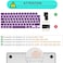 EU/UK Layout Russian English Keyboard Cover for MacBook Air 15.3" M2 A2941/Air 13.6" M2 A2681, MacBook Pro 14.2"/16.2" 2023-2021 M3/M2/M1, A2918/A2992/A2779/A2442/A2991/A2780/A2485, Purple