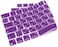 EU/UK Layout Russian English Keyboard Cover for MacBook Air 15.3" M2 A2941/Air 13.6" M2 A2681, MacBook Pro 14.2"/16.2" 2023-2021 M3/M2/M1, A2918/A2992/A2779/A2442/A2991/A2780/A2485, Purple