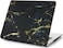 Plastic Hard Shell Case Cover Compatible with Older Version MacBook Air 13.3-Inch Model:- A1369/A1466 Release 2010 to 2017, Black Gold Marble