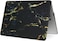 Plastic Hard Shell Case Cover Compatible with Older Version MacBook Air 13.3-Inch Model:- A1369/A1466 Release 2010 to 2017, Black Gold Marble