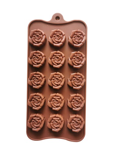 Rose Shape Cake Mold Non-Stick Baking Molds ,Silicone Mould For Chocolate Cake Sugar Jelly Pudding Mould, Candy Making Baked Tool, Best Gift for Mother's Day Event