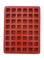 Silicone Alphabet Number Fondant Mold, Brown Silicone Mould for Baking