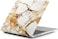 Protective Hard Shell Case Cover Compatible with MacBook Pro 16-Inch Model (A2141 MVVJ2xx/A, MVVK2xx/A, MVVL2xx/A, MVVM2xx/A) Retina Display with Touch Bar Touch ID, Gold Marble