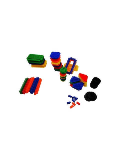 Building Blocks Set for Kids- Multi-Color Interlocking Construction Toys for Fun, STEM Learning, and Educational Playtime Activities