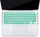 USA Version English Language Silicone Keyboard Cover Compatible for MacBook Air 13" 2020 M1 Chip Model A2179/A2337 With Touch ID, Dust/Spill Protection, Easy Install &amp; Washable Protector, Mint Green