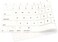 USA Version English Language Silicone Keyboard Cover Compatible for MacBook Air 13" 2020 M1 Chip Model A2179/A2337 With Touch ID, Dust/Spill Protection, Easy Install &amp; Washable Protector, White