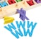 Wooden Letters Capital Letters Wooden Alphabet Wooden Letters A to Z for Crafts, DIY, Decorations ( 5 Letter Each)