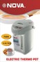 Electric Thermo Pot Water Dispenser - 750 Watts, Instant Hot Water, Energy Efficient, Auto Shut-Off, Stainless Steel" 3.0Litres